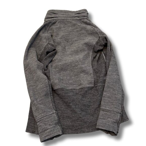 Lululemon Radiant Jacket II Heathered Gray Women’s Size 10 - Picture 6 of 6